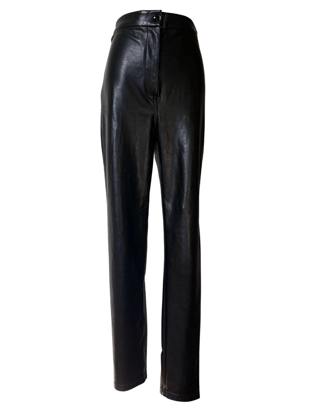 Aritzia Wilfred Free Women's Faux Leather Pants High-Rise Black Leggings Size 4
